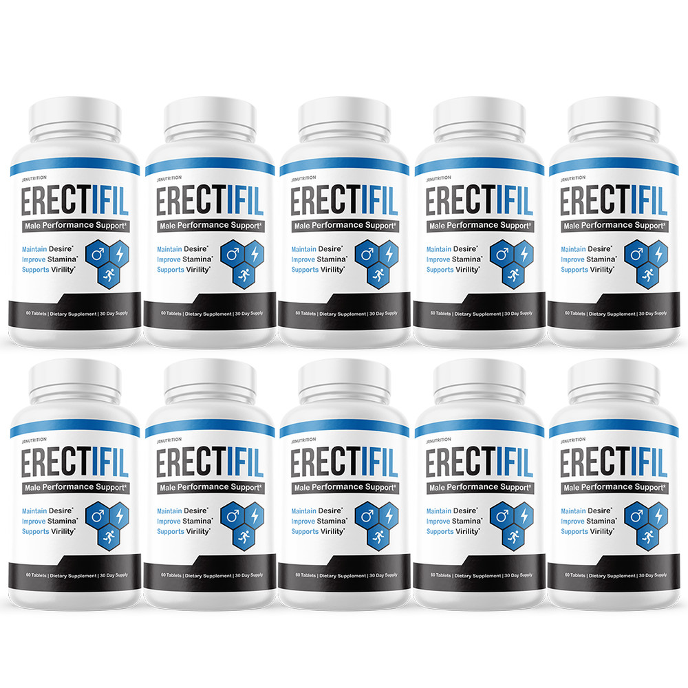 Erectifil Tablets – All Natural Support For Men – 10 Bottles