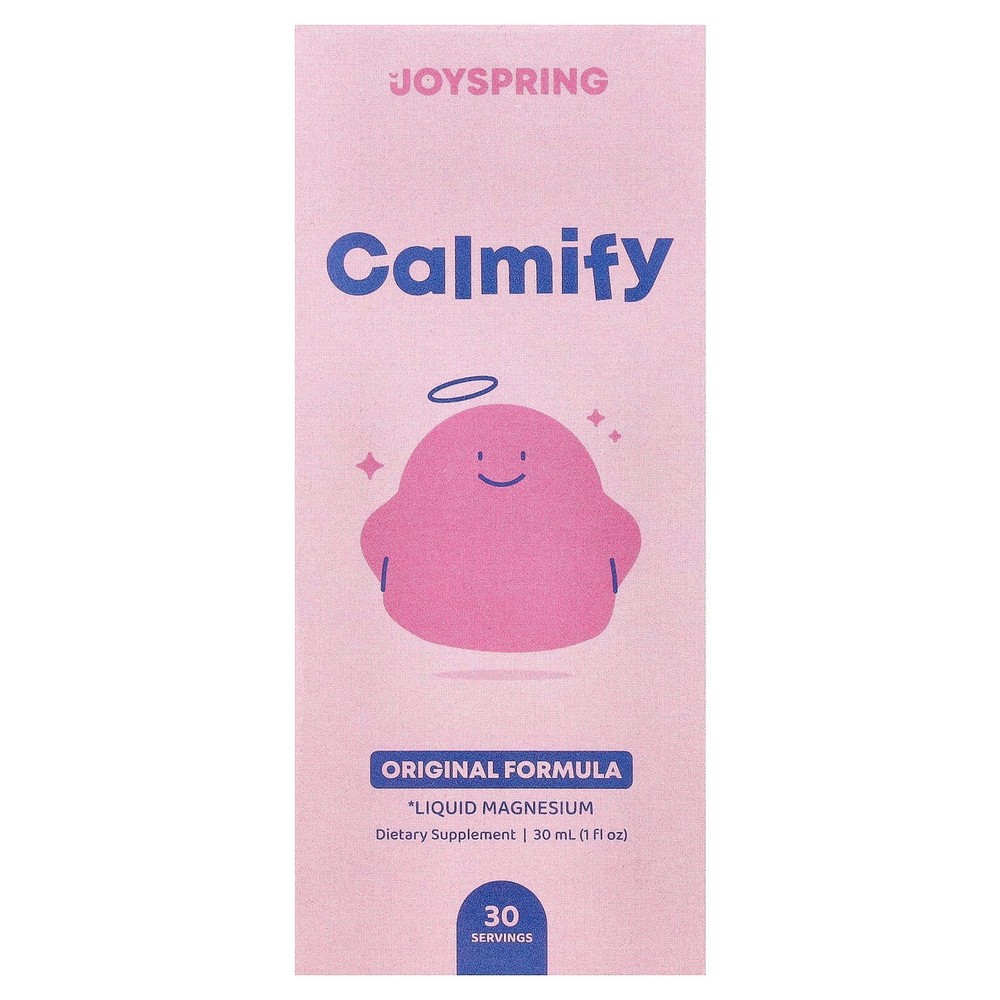 2 X JoySpring, Calmify, Liquid Magnesium, 1 fl oz (30 ml)
