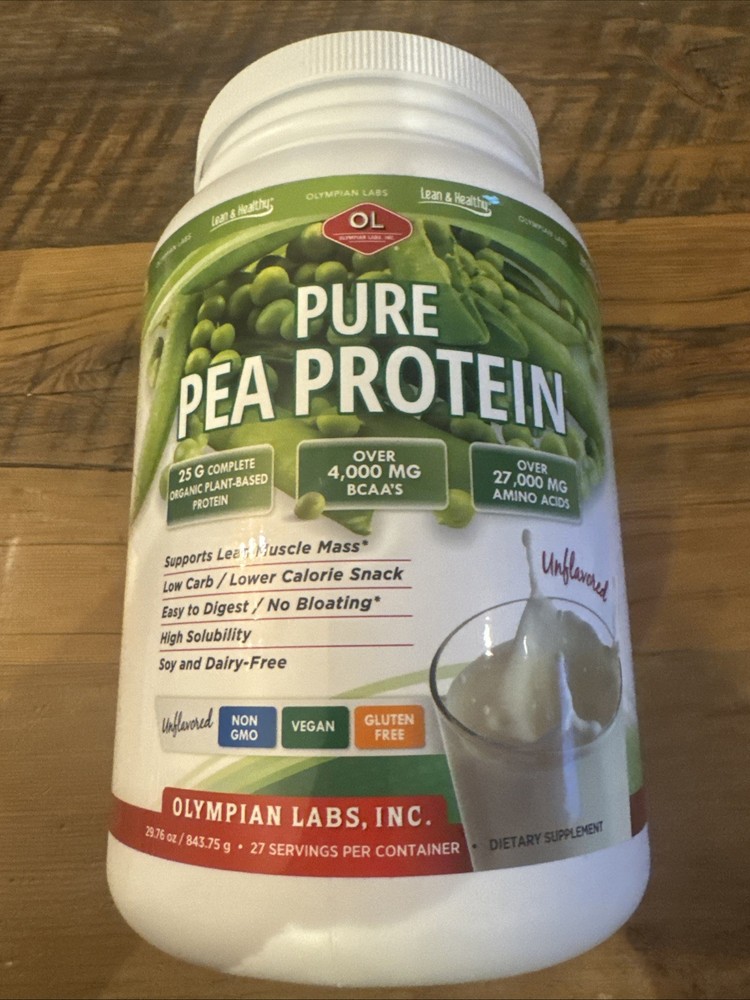 Pure Pea Protein, Unflavored, 29.76 oz (843.75 g)