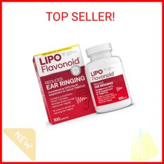 Lipo Flavonoid Plus, Tinnitus Relief For Ringing Ears, OTC Flavonoid Ear Health
