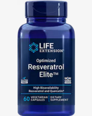 Life Extension Optimized Resveratrol Elite 60 VegCaps