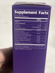 4x Beworths Elderberry Liquid Drops 10in1 Immune Boost 2 fl oz Exp 03/27