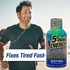 5-hour ENERGY Shot, Extra Strength, Tropical Burst, 15 Count. NEW,USA.