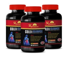 Natural cleanse – COLON CLEANSE COMPLEX – Body refresh 3 Bottles 270 Capsules