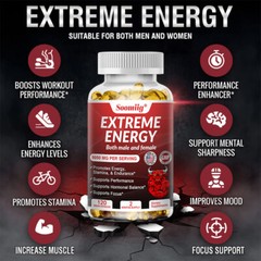 Extreme Energy Capsules – Balance Hormone,Supports Focus And Energy Boost