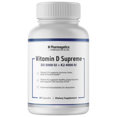 Vitamin D Supreme – Improved bioavailability for absorption – 1 Month Supply