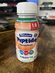 PediaSure Peptide-Based Nutrition Shake Unflavored Liquid 24 piece 8 fl oz