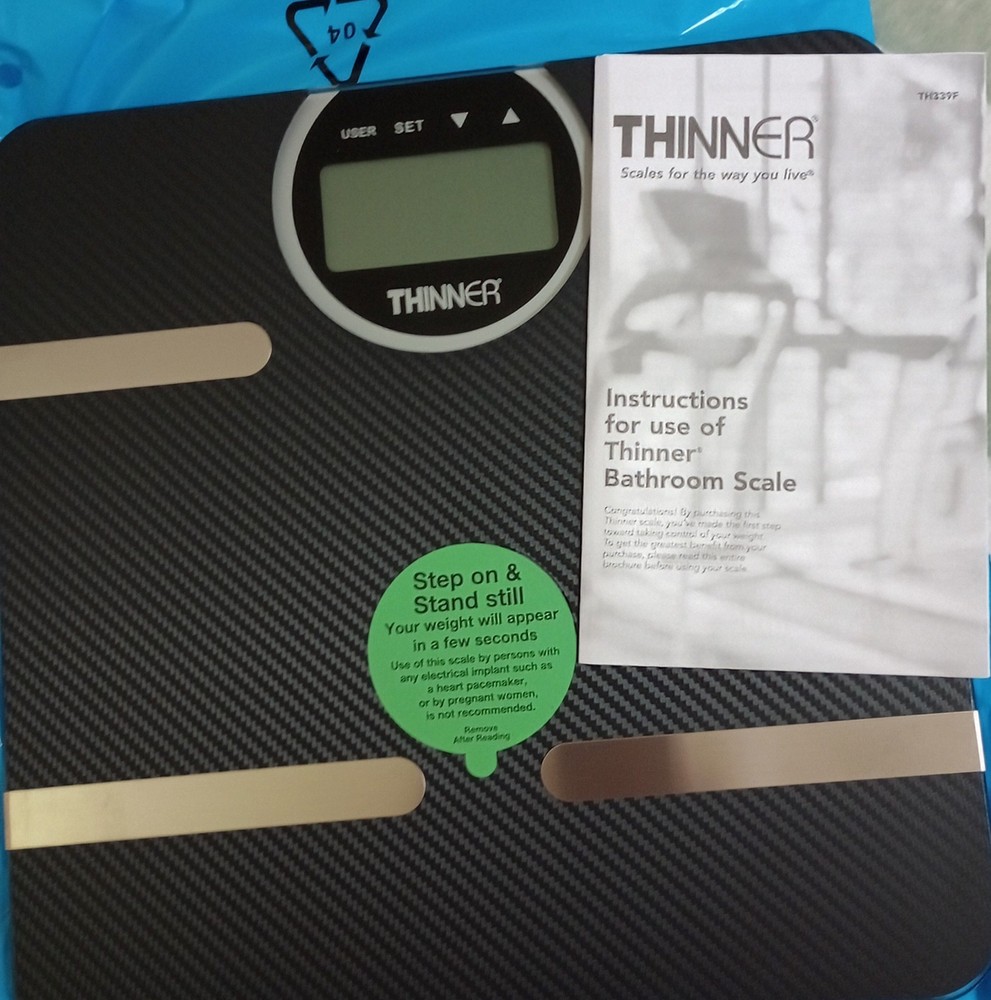 Scale Digital Battery Health & Wellness self care by Thinner/Conair Easy to use