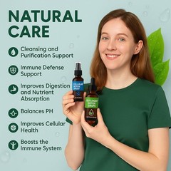 Zeolite Detox Pack for Adults, Advanced Clinoptilolite Zeolite Liquid Drops a…