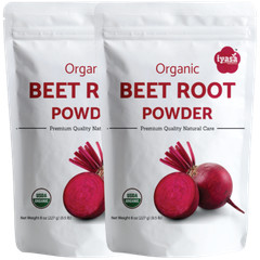 Organic Beet Root Powder (Beta vulgaris) Boost Nitric Oxide 8,16oz , ships free