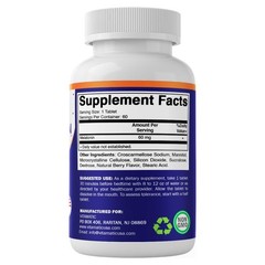 Melatonin 60mg Fast Dissolve Tablets – Vegan Berry Flavor, Non-GMO, Gluten-Free