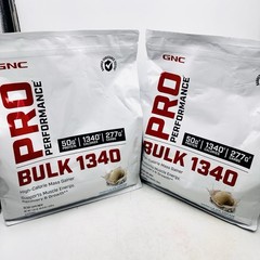 GNC Pro Performance Bulk 1340 Mass Gainer Protein Powder 50g ( 2 Pack)