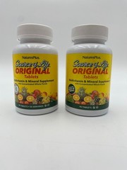 NaturesPlus SourceOfLife Original 90 tablets Lot of 2 EXP 8/2027