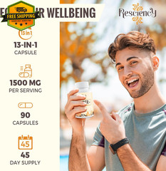Detox Binder Supplement with Activated Charcoal & Clay – 180 Vegan Capsules