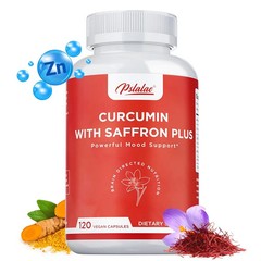 Curcumin with Saffron Plus 120pcs – Increase Memory, Focus & Clean Blood Vessels