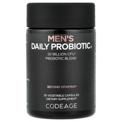 Men’s Daily Probiotic, 30 Vegetable Capsules
