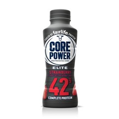 Strawberry High Protein Shake 42g Protein Ready to Drink 14oz 12 Pack