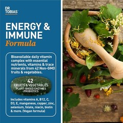Dr. Tobias Adult Multivitamin for Women & Men, Energy & Immune Support, 90 CT
