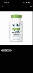 Hyperbiotics Vital Nutrients Pro-15 Advanced Probiotics for Women and Men | 1…