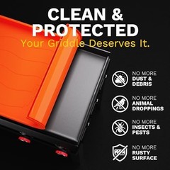 Upgraded Full-Coverage Silicone Griddle Cover for Blackstone 36 Inch Grill, Heav