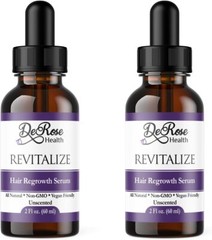 Derose Revitalize Hair Support Drops – Safe for All Hair Types (2fl.oz) – 2 Pack