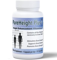 PureHeight Plus #1 Doctor Recommended Height Enhancement 30 Count (Pack of 1)