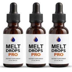 (3 Pack) Melt Drops Pro for Weight Loss – Premium Fat Burning Support Formula