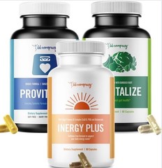 bb company PreVitalize ProVitalize Inergy Plus 60 Capsules Gut & Energy Support