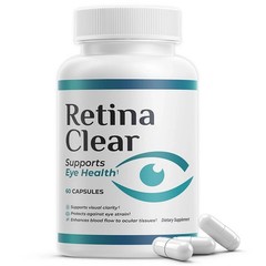 5-Pack Retina Clear Capsules, RetinaClear Supports Eye Health – 300 Capsules