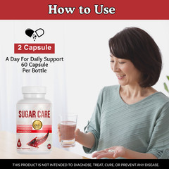 Sugar Care | Advance Support Supplement | Capsules for Men & Women | 300 Capsule