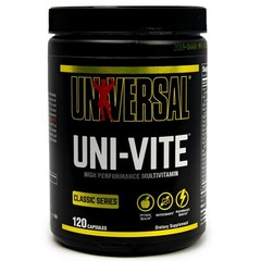 Universal Nutrition UNI-VITE multi-vitamin 120 Capsules Univite Animal Pak