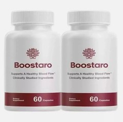 1-3 PACKS Boostaro Capsules -Boostaro -Blood Flow Virility For Men 60 Caps UK