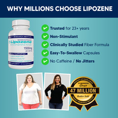 Lipozene® 1500mg Capsules 120 Count (Canadian Label) Official Store
