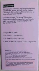 Lemme CURB Glucose And Cravings Support 60 Vegan Capsules Exp 05/2026 New Sealed