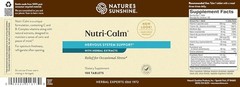 Nature’s Sunshine Nutri-Calm- Herbal Stress Relief 100 Count (Pack of 1)