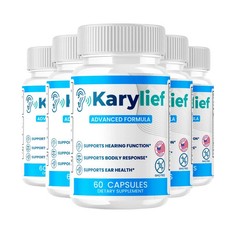 5-Pack Karylief Capsules – Premium Ear Health Support for Tinnitus