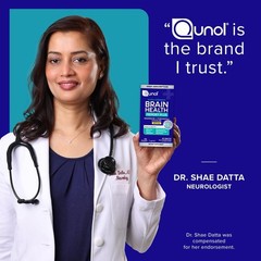 Qunol Brain Health Memory Plus w/ B6 Magnesium L-Threonate & Citicoline 60ct