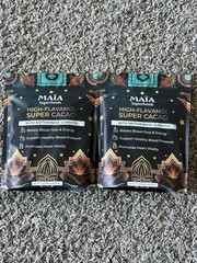 Wow😲🫪2 MAIA Superfoods High-Flavanol Super Cacao with NATTOKINASE 7oz 30serv