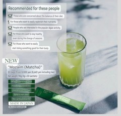 Esthe Pro Labo MO ZYME Matcha Enzyme Drink 30 Sticks Japan Algae Euglena JAPAN
