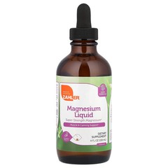 2 X Zahler, Magnesium Liquid, Unflavored, 4 fl oz (118 ml)