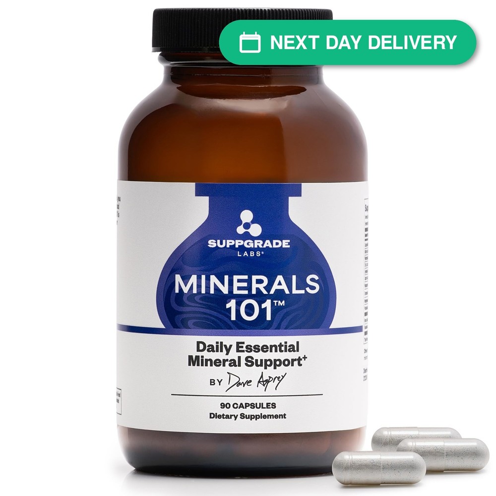 Suppgrade Labs Minerals 101 by Dave Asprey Daily Essential Mineral Blend – 30
