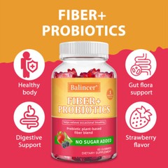 Fiber Probiotic Capsules, Intestinal Health, Constipation Treatment