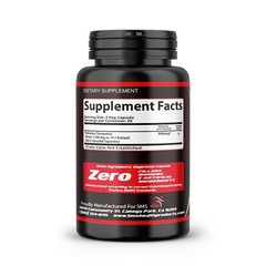TRIBULUS TERRESTRIS 96% SAPONINS EXTRACT SPORT DIETARY SUPPLEMENT NO GMO 60 Caps