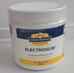 Simple Promise ElectroSlim Lemon Lime Powder Dietary Supplement 5.82 oz (165g)