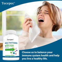 Multivitamin Easy To Swallow Capsule Immune Support Balance Your Energy Levels