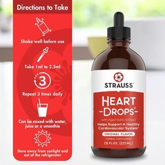 Heartdrops Herbal Heart Supplements w/ European Mistletoe and Extracts of Aged G
