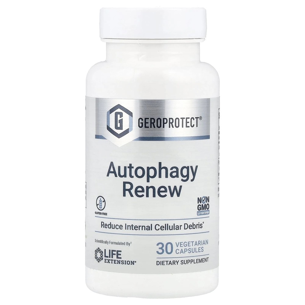 2 X Life Extension, Geroprotect�, Autophagy Renew, 30 Vegetarian Capsules