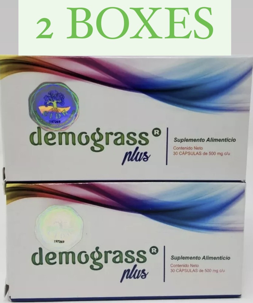 DEMOGRASS PLUS 2 Boxes 100% ORIGINAL & NATURAL WEIGHT LOSS