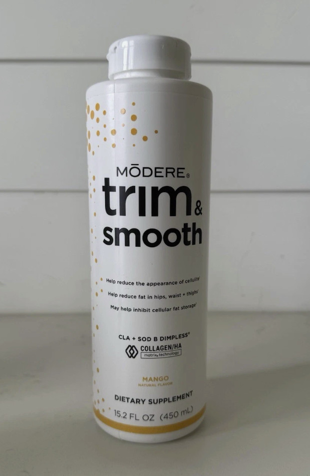Modere MANGO Trim & Smooth CLA SOD B Dimpless 30 Servings New/Sealed! Exp 2027
