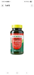 Spring Valley Rapid-Release CoQ10 Softgels 100 mg, 120 Count – Heart Health